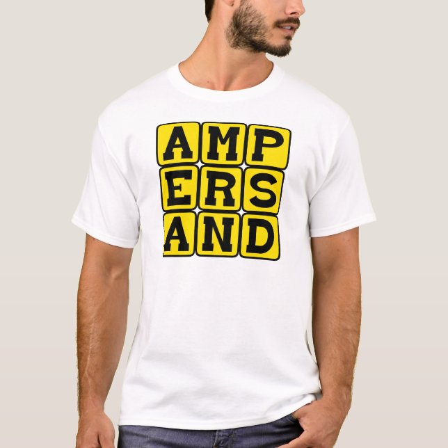 Ampersand, Type of Punctuation T-Shirt (Front)