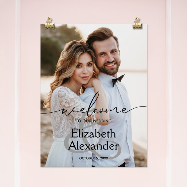 Ampersand Wedding Welcome Foam Board (Creator Uploaded)