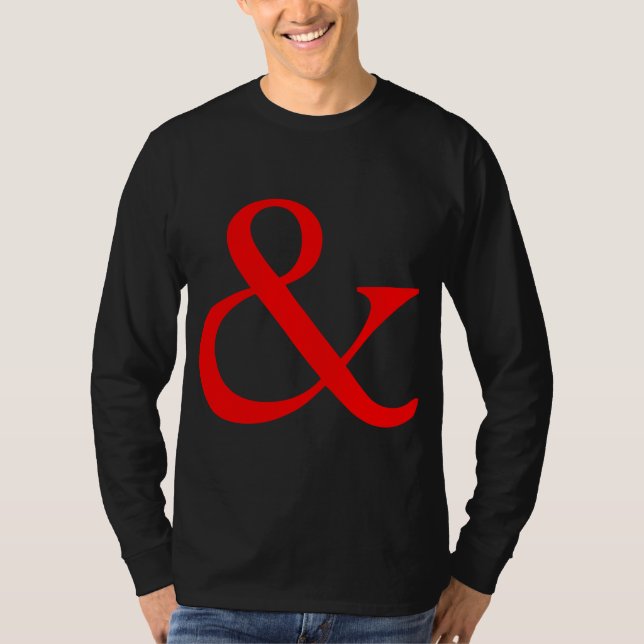Ampersand - Yellow T-Shirt (Front)