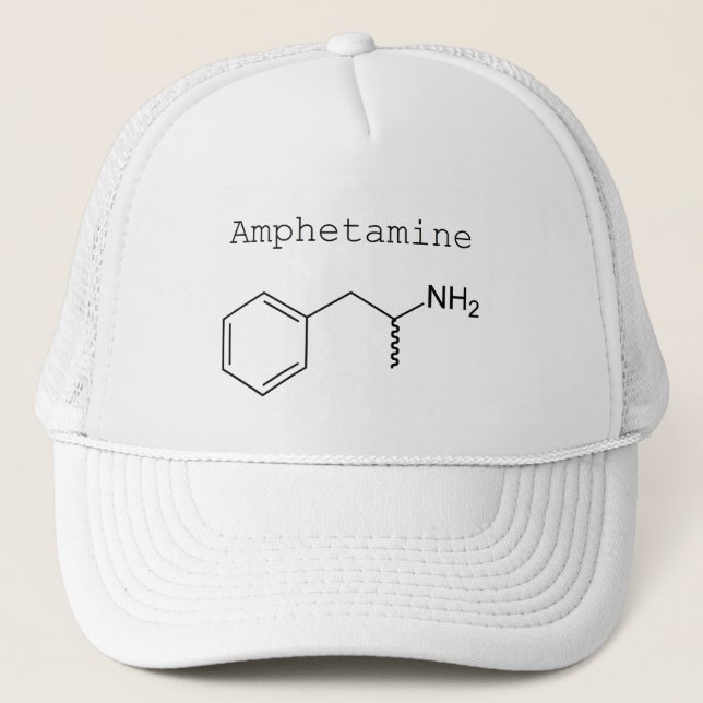 Amphetamine Molecule Hat (Front)