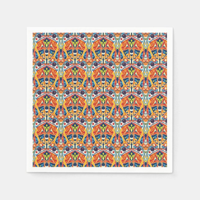 Amphibian Amigos Napkins (Front)