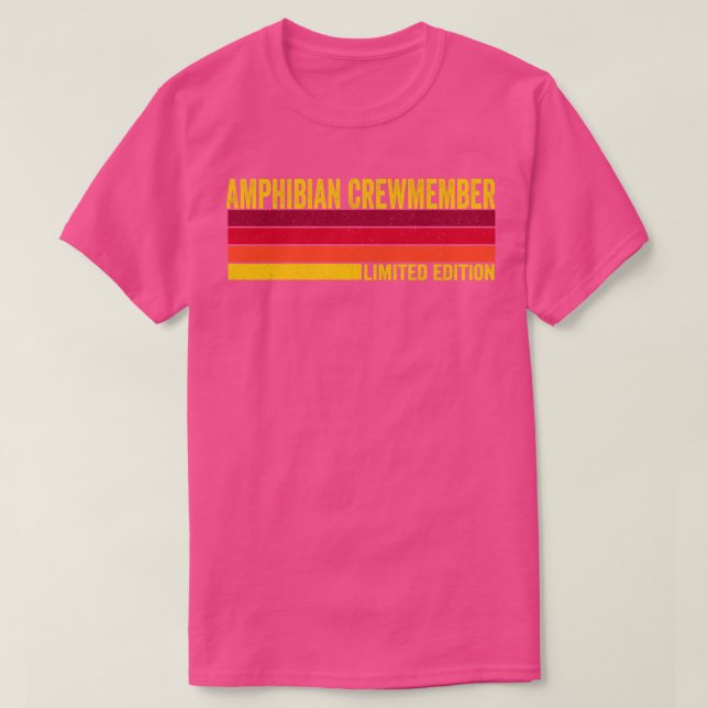 Amphibian Crewmember T-Shirt (Design Front)