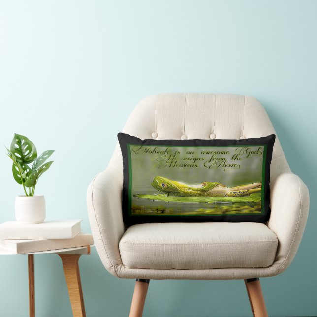 Amphibian Models: Frog Laze 01-02 Lumbar Pillow (Chair)