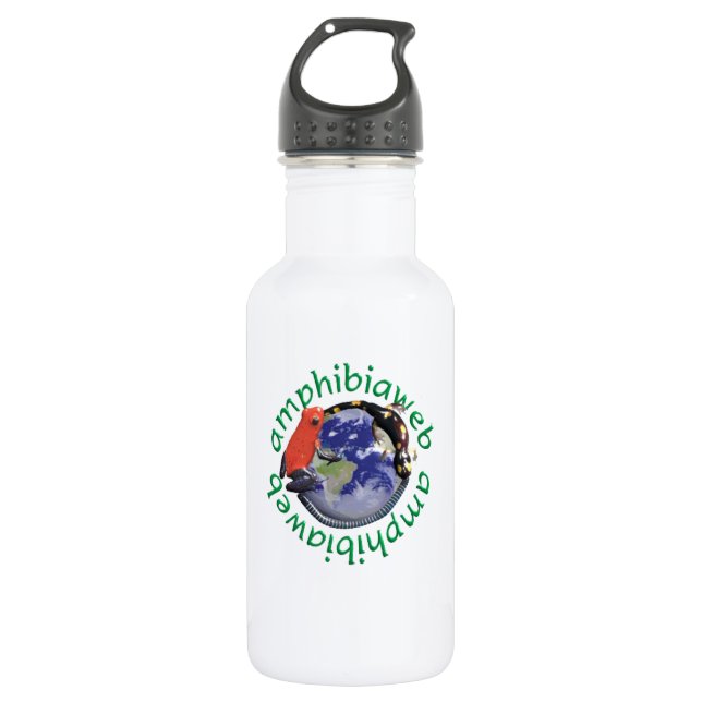 AmphibiaWeb Water Bottle (Front)