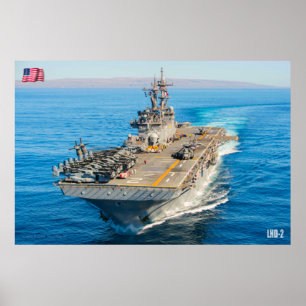 AMPHIBIOUS ASSAULT SHIP – LHD-2 POSTER