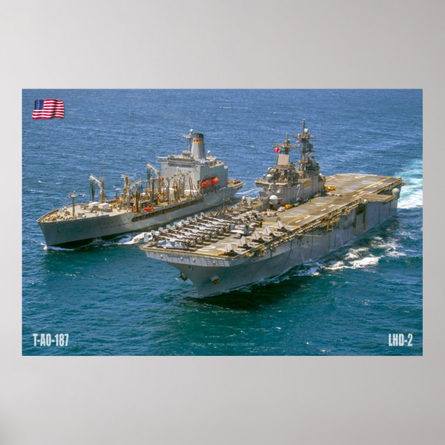 AMPHIBIOUS ASSAULT SHIP – LHD-2 POSTER (Front)