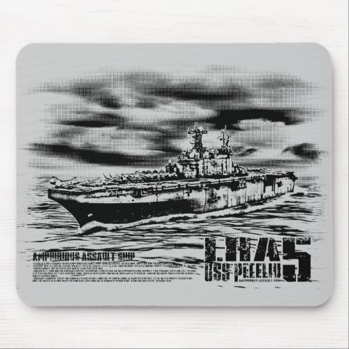 Amphibious assault ship Peleliu Mousepad