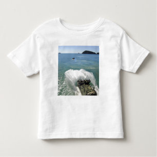 Amphibious Assault vehicles exit the well deck Toddler T-shirt