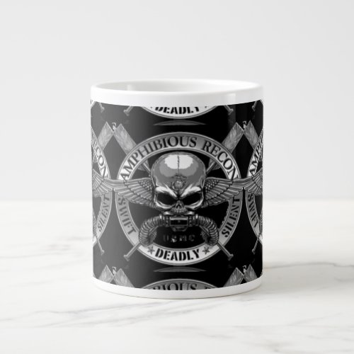 AMPHIBIOUS RECON ARMY LARGE COFFEE MUG