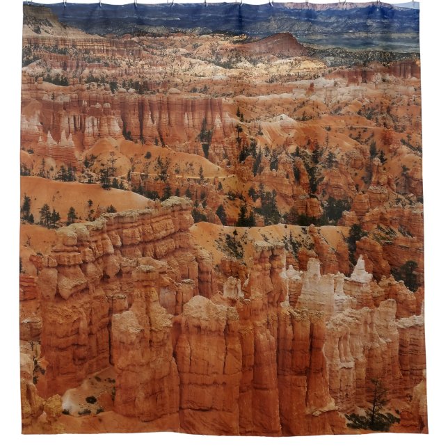 Amphitheater Bryce Canyon National Park in Utah Shower Curtain (Front)