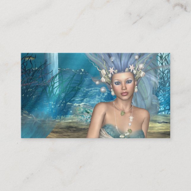 Amphitrite Mermaid Business Card (Front)