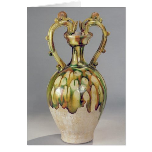 Amphora with handles in the form of dragon