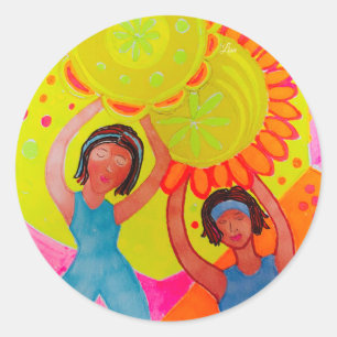 Amplify Classic Round Sticker