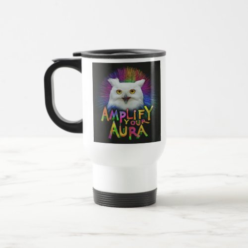 Amplify Your Aura Travel Coffee Mug