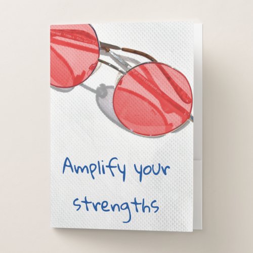 Amplify Your Strengths Pocket Folder