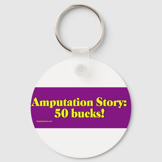 amputation_story keychain (Front)