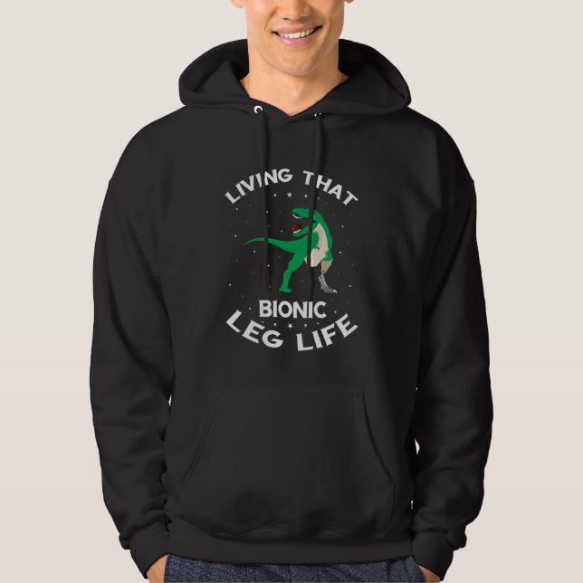 Amputation Survivor for Leg Prosthetic Hoodie (Front)