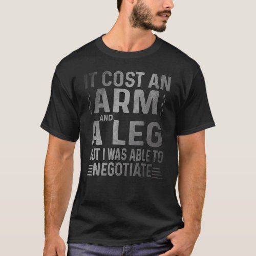 Amputee Able To Negotiate  Leg Amputee T_Shirt