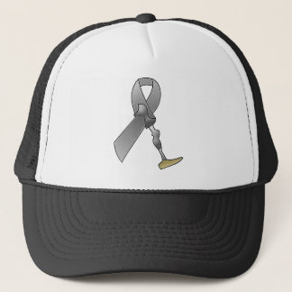 Amputee Awareness Ribbon Trucker Hat