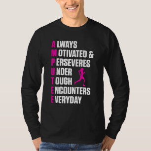 Amputee Humor Definition Leg Arm Funny Recovery T-Shirt