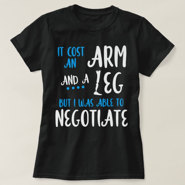 Amputee Humor Leg Arm Funny Recovery Premium  T-Shirt (Design Front)
