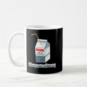 Amputee Humor Missing Leg Arm Funny Recovery Gifts Coffee Mug