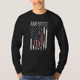 Amputee Humor Surgery Leg  Recovery T-Shirt