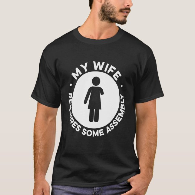 Amputee Humor Wife Leg Arm  Recovery 1 T-Shirt (Front)