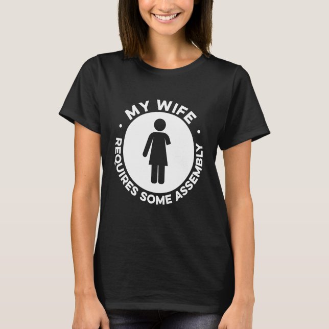 Amputee Humor Wife Leg Arm  Recovery 4 T-Shirt (Front)