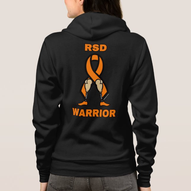 Amputee/Legs/Warrior...RSD Hoodie (Back)
