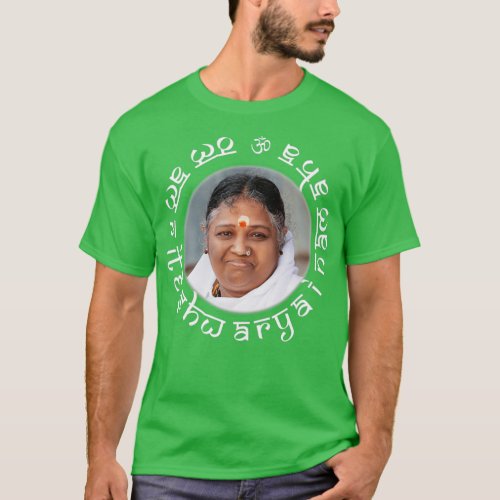 Amritanandamayi Amma Om Amriteshwaraye Namaha T_Shirt