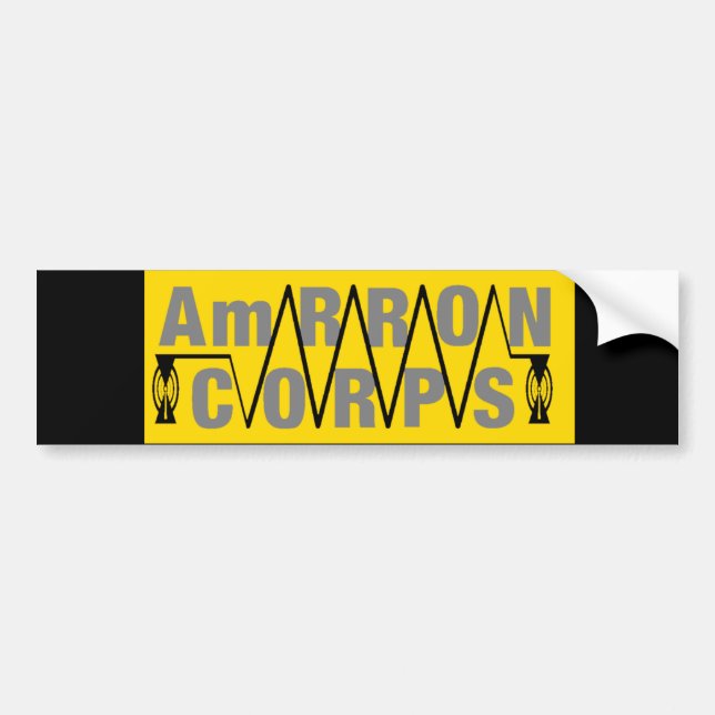 AmRRON CORPS Bumper Sticker (Front)