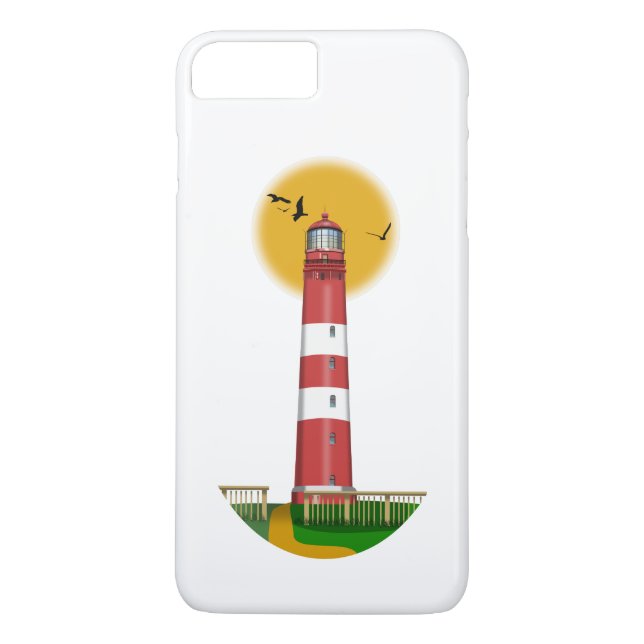 Amrum Lighthouse Germany Case-Mate iPhone Case (Back)