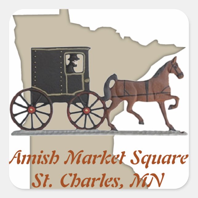 AMS SQUARE STICKER (Front)