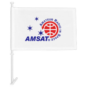 AMSAT Car Flag