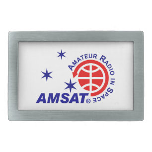 AMSAT Logo Belt Buckle