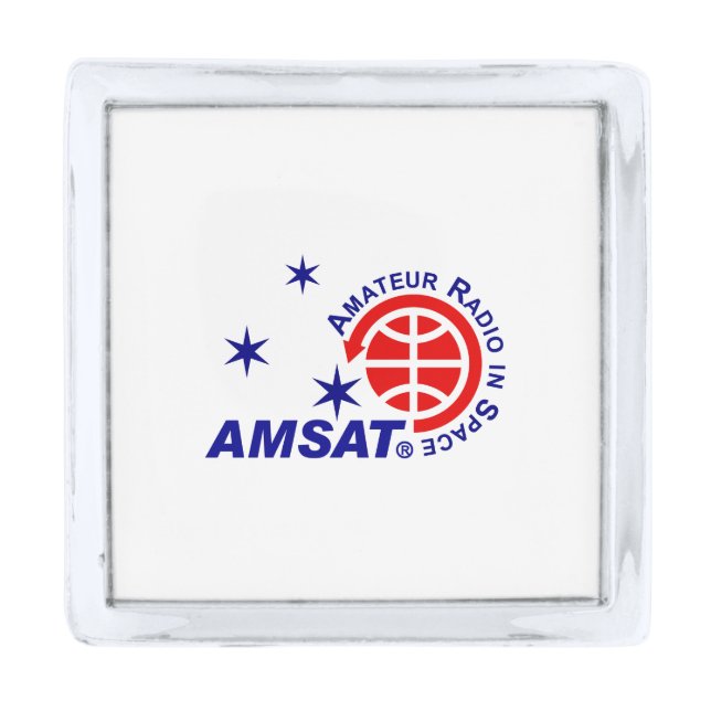 AMSAT Logo Lapel Pin (Front)