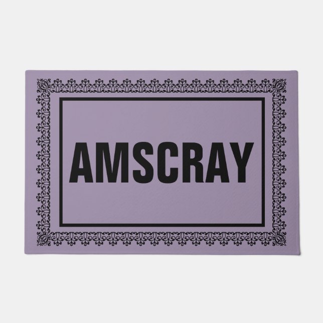 Amscray Door Mat (Front)