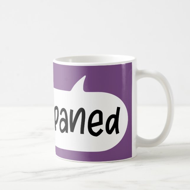 Amser Paned, Welsh Saying Slang, Tea Mug (Right)