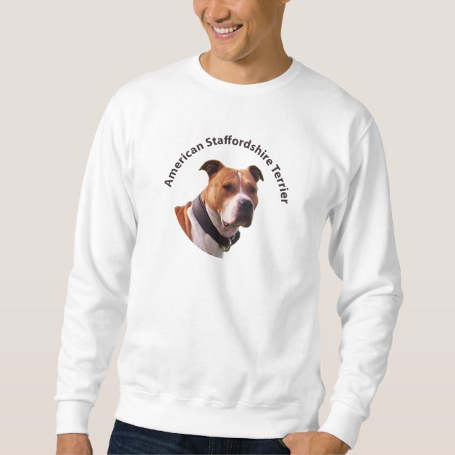 AmStaff - American Stafforshire Terrier Sweatshirt (Front)