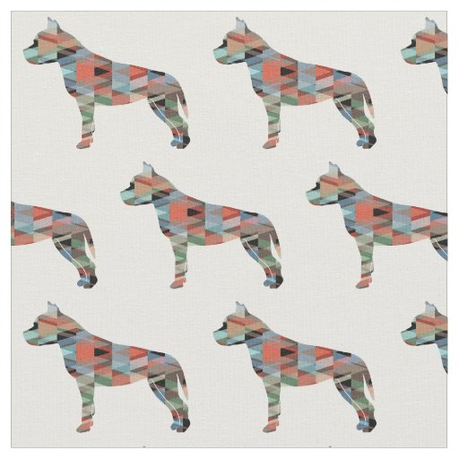 AmStaff Geometric Pattern Silhouette Plaid Fabric