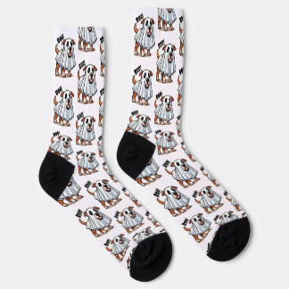 AmStaff Ghost Costume Socks