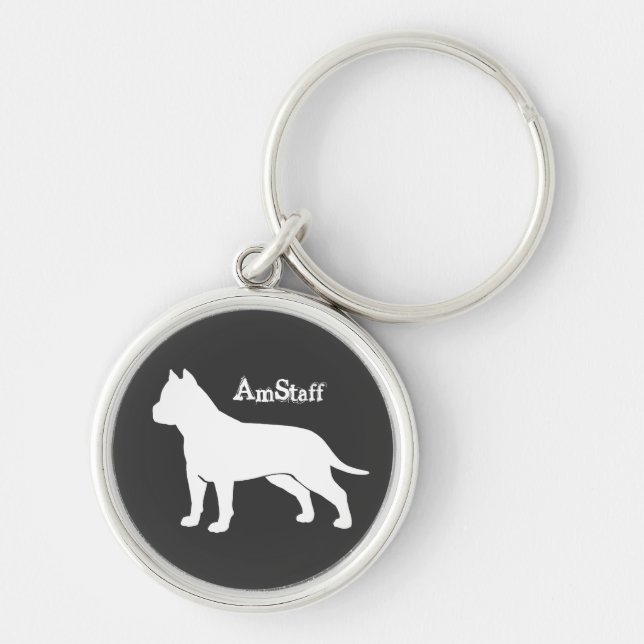 AmStaff Keychain (Front)
