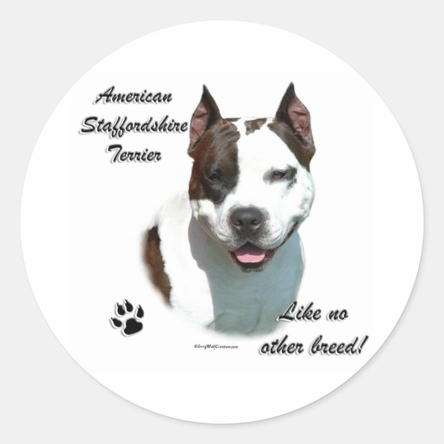 AmStaff Like No Other Breed - Sticker (Front)