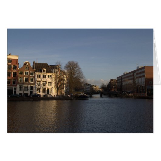 Amstel River, Amsterdam Cards (Front Horizontal)