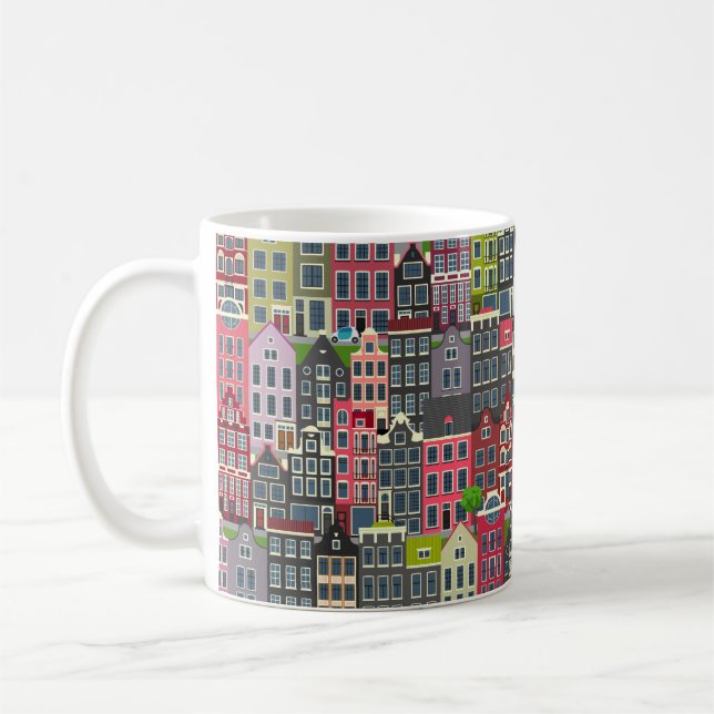 Amsterdam, altered colors coffee mug (Left)
