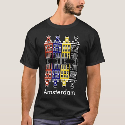 Amsterdam Architecture _ Merchants houses T_Shirt