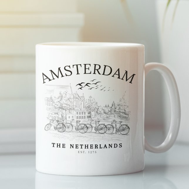 Amsterdam Beautiful Landscape Coffee Mug (Creator Uploaded)