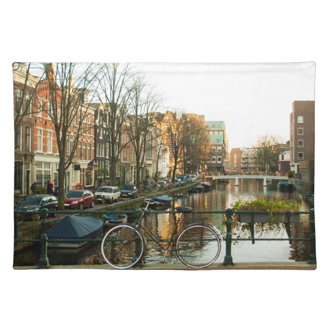 Amsterdam Bicicle Placemat (Front)