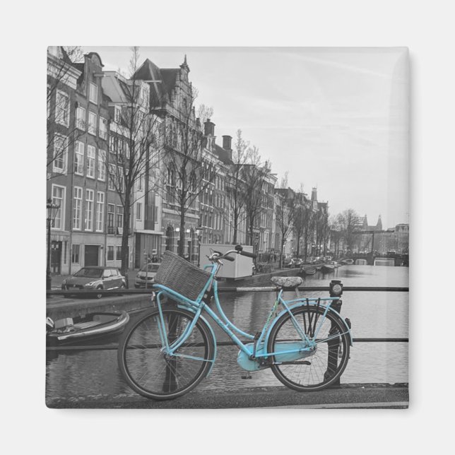 Amsterdam Bicycle Magnet (Front)